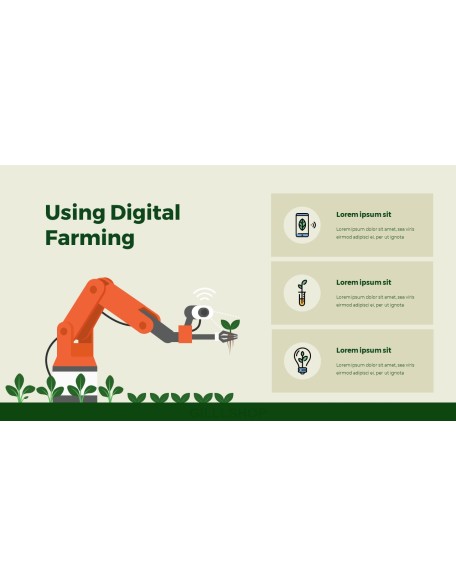 Smart Farming Technology Business Presentation Templates