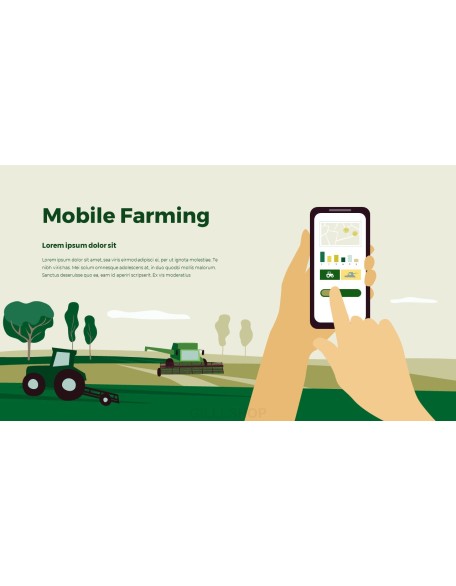Smart Farming Technology Business Presentation Templates