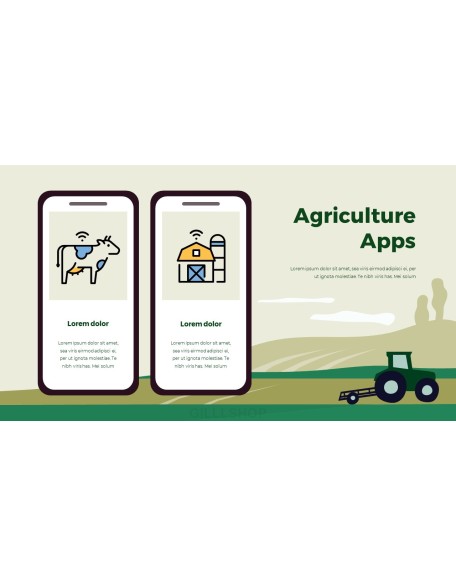 Smart Farming Technology Business Presentation Templates