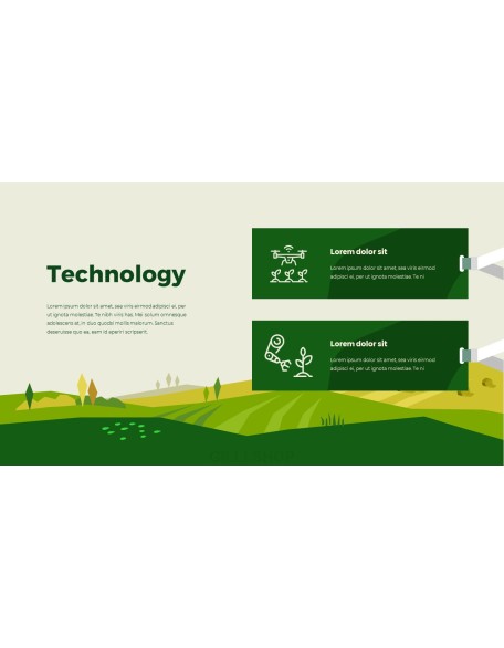 Smart Farming Technology Business Presentation Templates