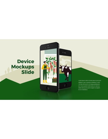 Smart Farming Technology Business Presentation Templates