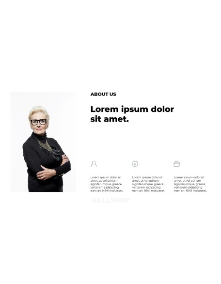 Minimal Business Presentation PowerPoint Templates Design