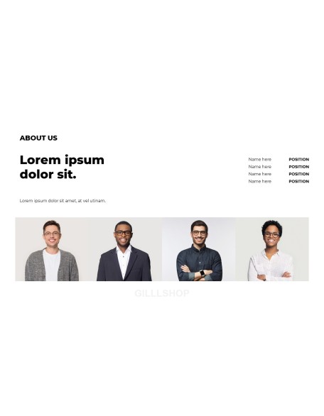 Minimal Business Presentation PowerPoint Templates Design