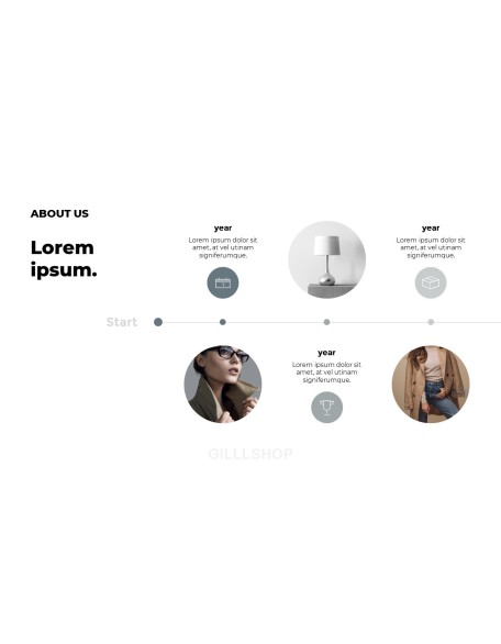 Minimal Business Presentation PowerPoint Templates Design