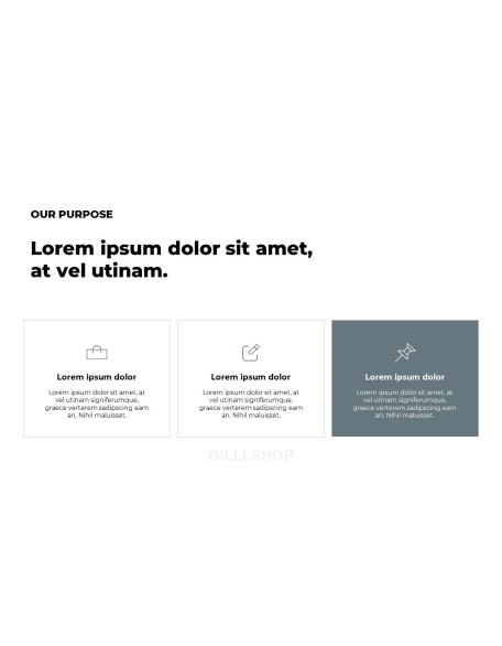 Minimal Business Presentation PowerPoint Templates Design