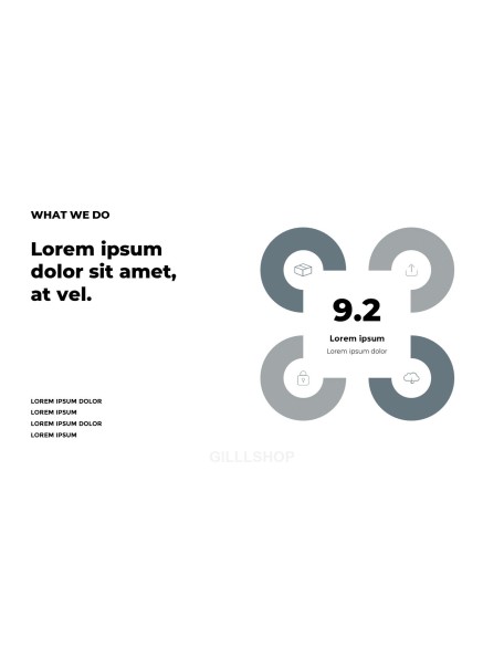 Minimal Business Presentation PowerPoint Templates Design
