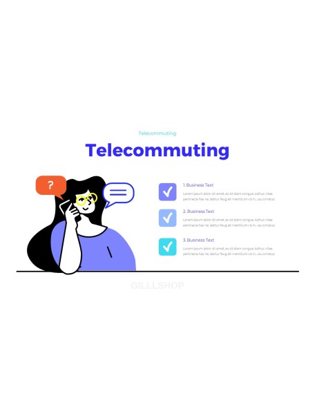 Benefits of Telecommuting PPT PowerPoint