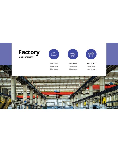 Factory and Industry Presentation Design