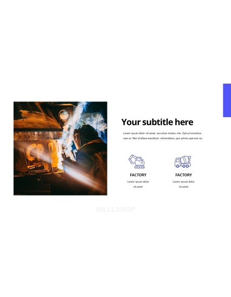 Factory and Industry Presentation Design