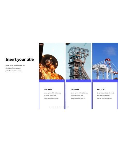 Factory and Industry Presentation Design