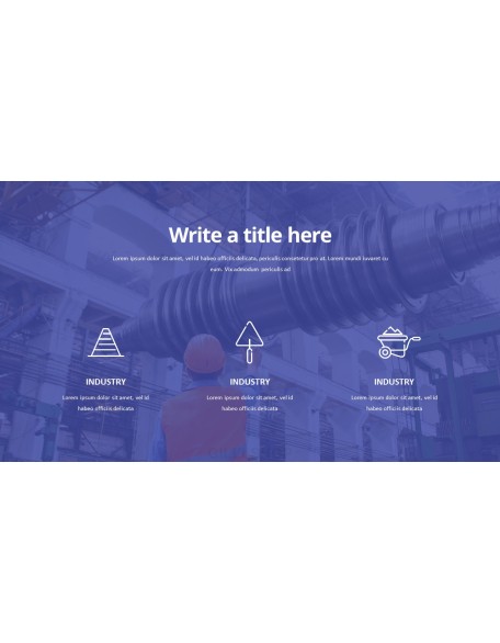 Factory and Industry Presentation Design