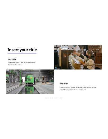 Factory and Industry Presentation Design