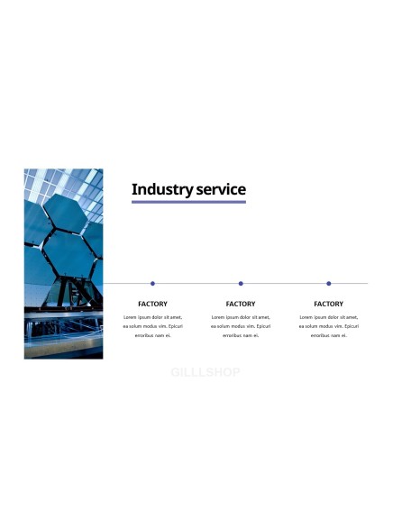 Factory and Industry Presentation Design