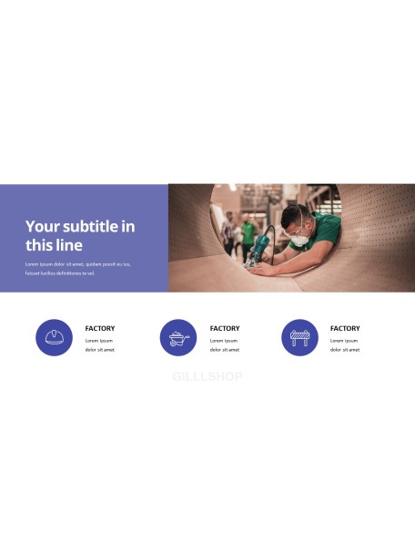 Factory and Industry Presentation Design