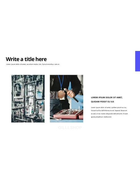 Factory and Industry Presentation Design