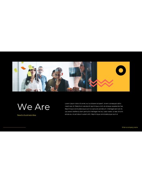 Need a Business Idea company profile template design