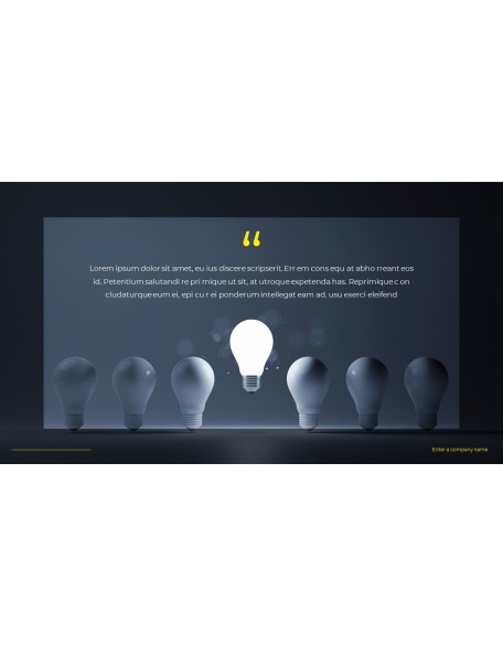 Need a Business Idea company profile template design