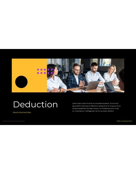 Need a Business Idea company profile template design