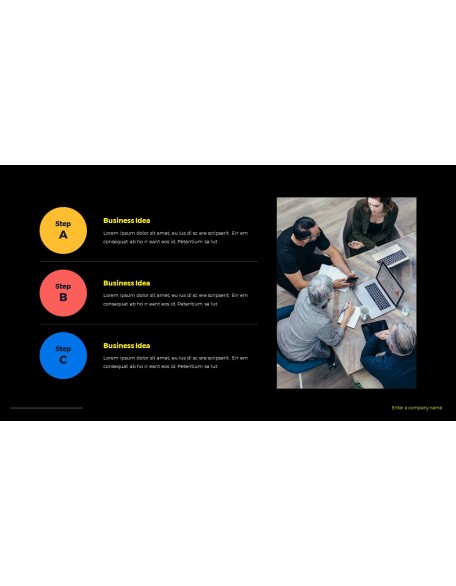 Need a Business Idea company profile template design
