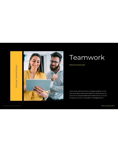 Need a Business Idea company profile template design