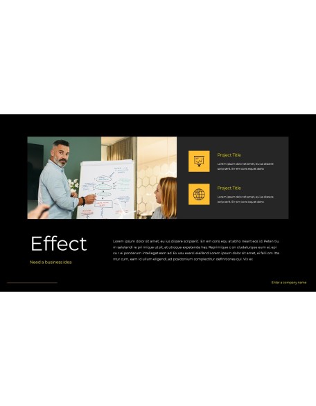Need a Business Idea company profile template design