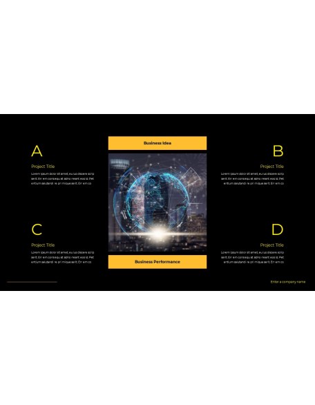 Need a Business Idea company profile template design