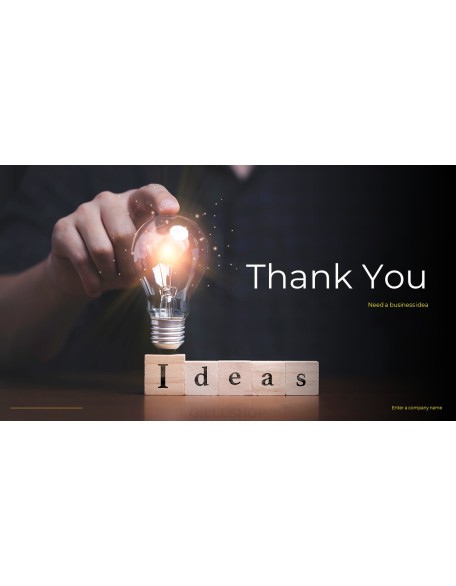 Need a Business Idea company profile template design