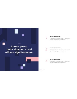 Simple Pattern Background Project Deck PowerPoint Business Templates