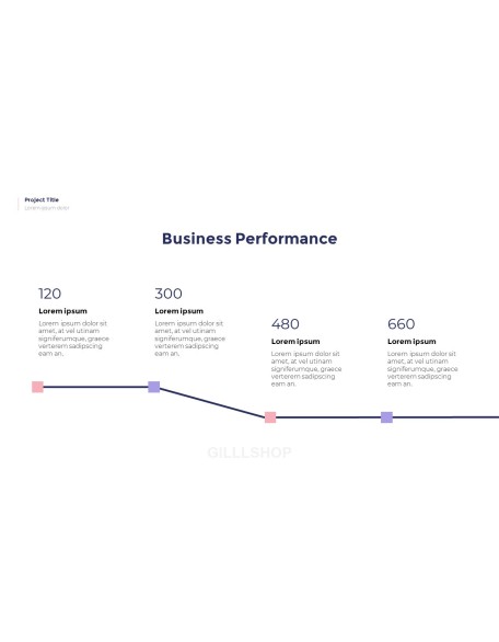 Simple Pattern Background Project Deck PowerPoint Business Templates