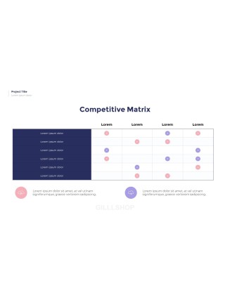 Simple Pattern Background Project Deck PowerPoint Business Templates