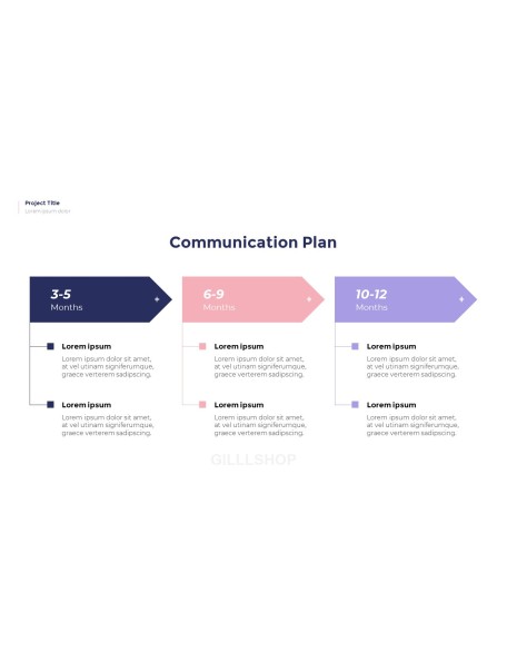 Simple Pattern Background Project Deck PowerPoint Business Templates