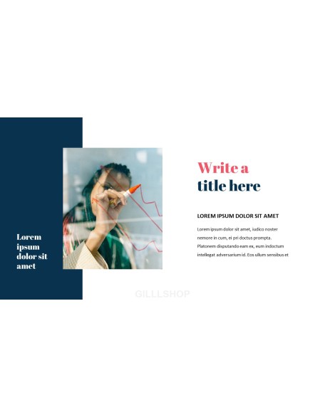 Data Analysis powerpoint slide design