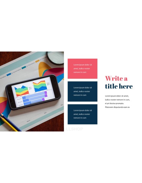 Data Analysis powerpoint slide design