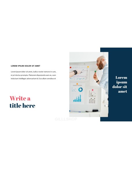 Data Analysis powerpoint slide design