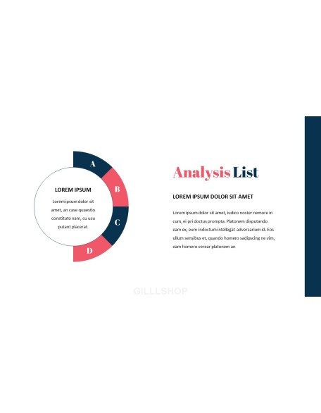 Data Analysis powerpoint slide design