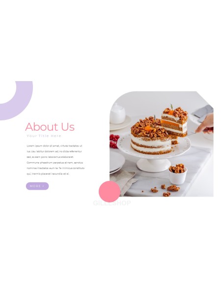 Sweet Cake Slide Presentation