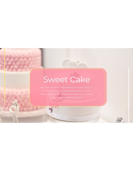 Sweet Cake Slide Presentation