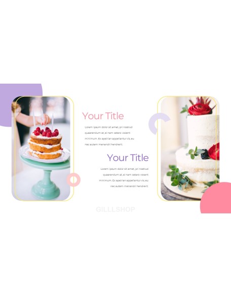 Sweet Cake Slide Presentation