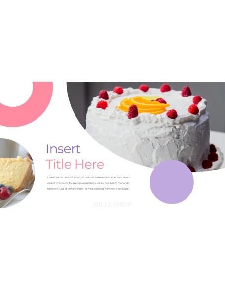 Sweet Cake Slide Presentation