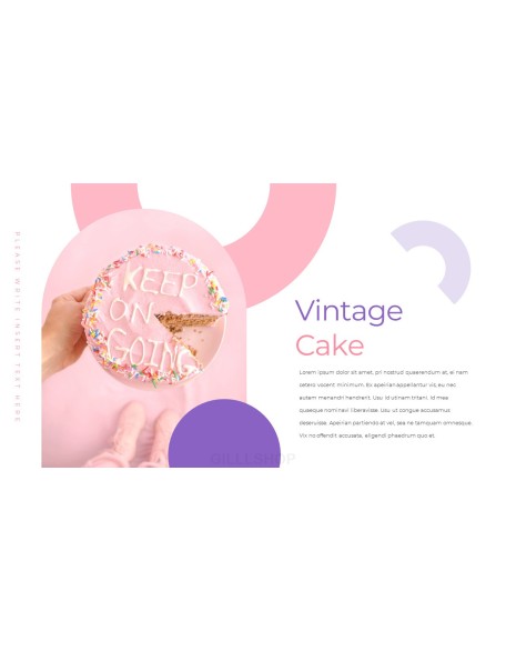 Sweet Cake Slide Presentation