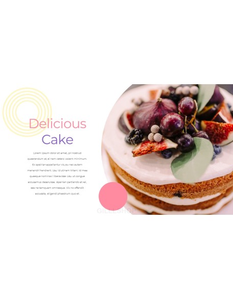 Sweet Cake Slide Presentation