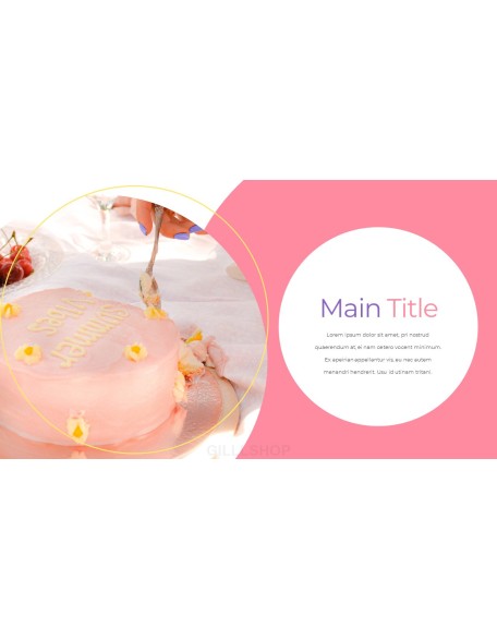 Sweet Cake Slide Presentation
