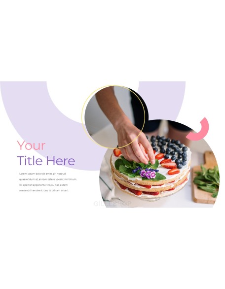 Sweet Cake Slide Presentation