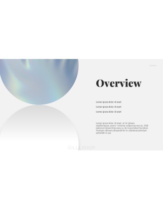 Holographic Minimal Multipurpose Easy PPT Template
