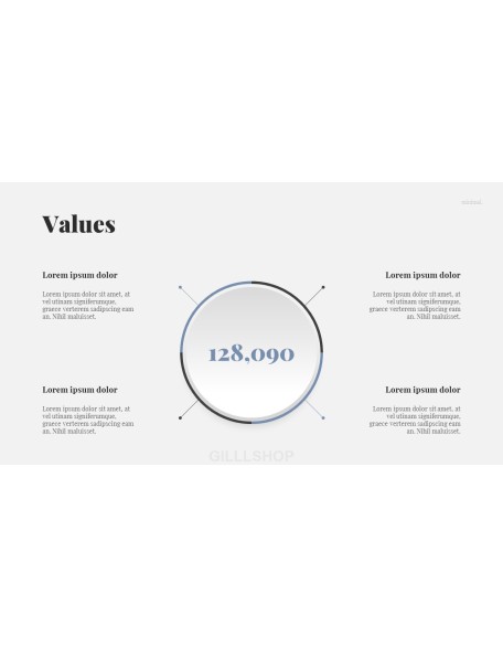 Holographic Minimal Multipurpose Easy PPT Template