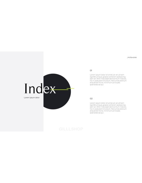 Minimal Design Group Deck Professional PPT