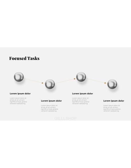 Metal Geometric Objects Multipurpose Background PowerPoint