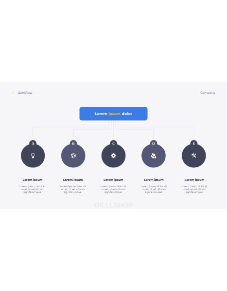 Workflow Simple minimalist powerpoint template