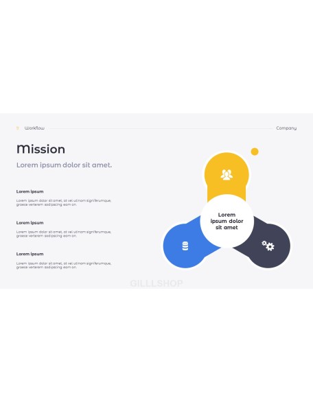 Workflow Simple minimalist powerpoint template
