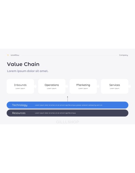Workflow Simple minimalist powerpoint template